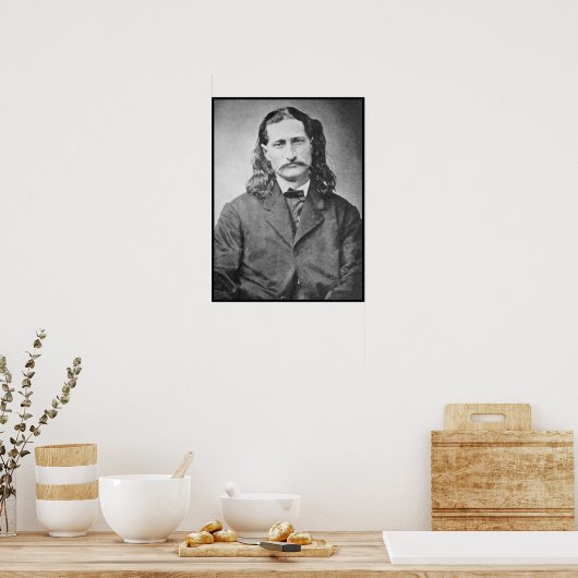 Poster Marshal Wild Bill Hickok Old West Gunfighter (Cuisine)