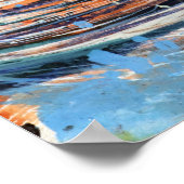 Poster Marshall Michigan Fountain Abstrait Art (Coin)