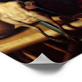 Poster Martha Préparer le dîner pour Jésus (Coin)