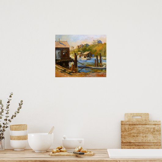 poster "Martha's Vineyard" (Keuken)