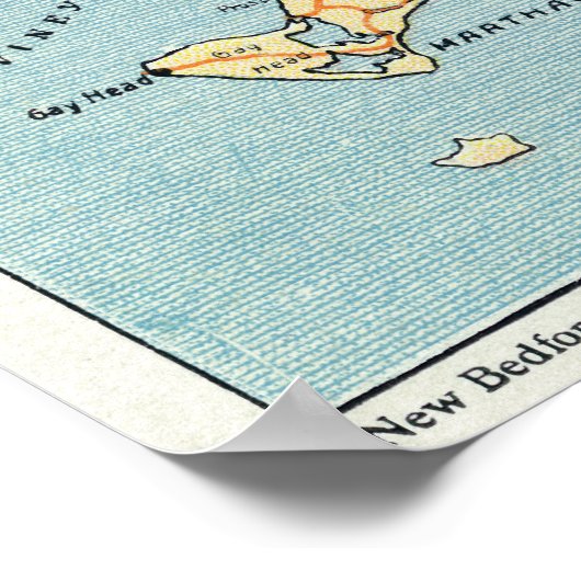 Poster Martha's Vineyard & Nantucket Islands (Coin)