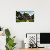 Poster Martha's Vineyard, View of Methodist (Bureau à domicile)