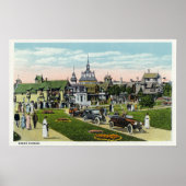 Poster Martha's Vineyard, Vue sur Ocean Avenue (Devant)