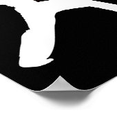 Poster Martial Arts Energy Silhouette (Coin)