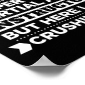 Poster Martial Arts T Shirt Pour Instructeur. Funny Karat (Coin)