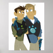 Poster Martin et Chris Kratt Wild Kratts (Devant)