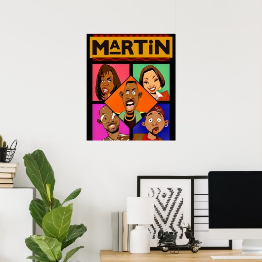 Poster Martin et ses amis (Bureau à domicile)