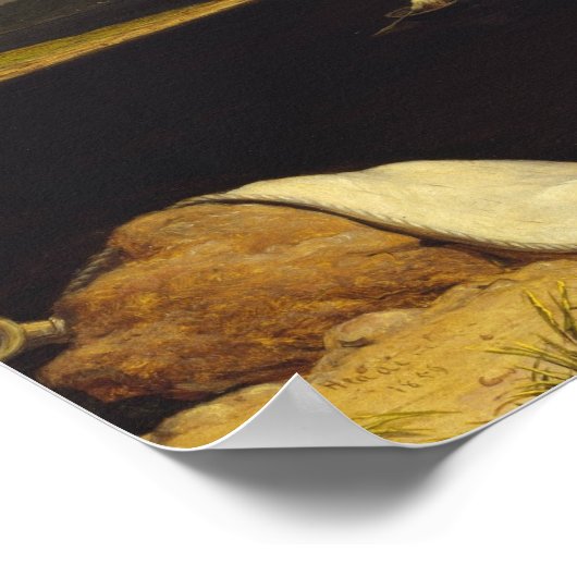 Poster Martin Johnson Heade - À l'approche de l'orage (Coin)