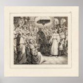 Poster Martin Luther devant la Diète des vers. (Devant)