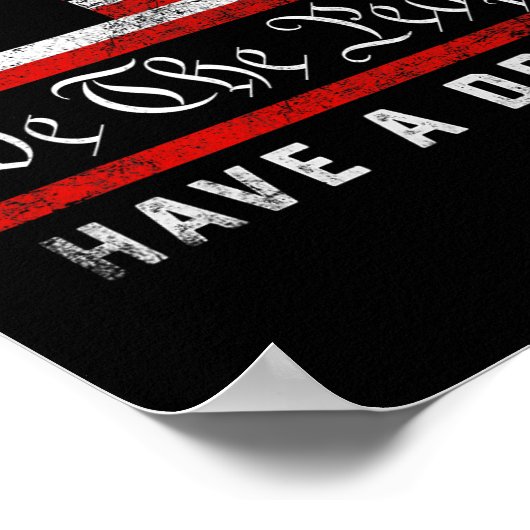 Poster Martin Luther King Day J'Ai Une Journée De Lun De (Coin)