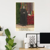 Poster Martin Luther portrait (Bureau à domicile)