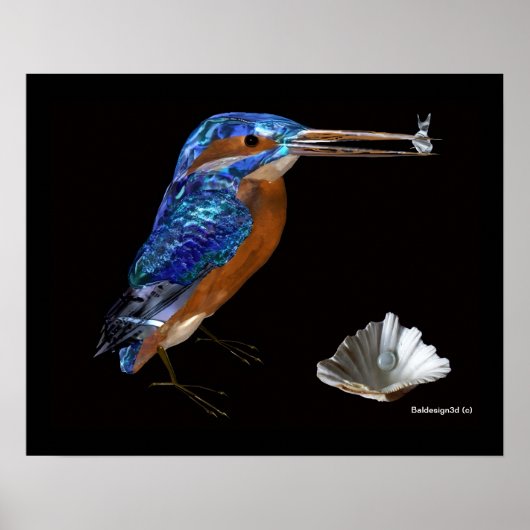 POSTER MARTIN-PECHEUR (Devant)