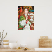 Poster Martin Schongauer Annonciation angel Orlier autel (Cuisine)