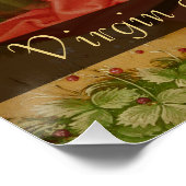 Poster Martin Schongauer La vierge et l'enfant dans le ja (Coin)