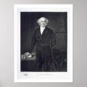 Poster Martin Van Buren, 8e président des États-Unis (Devant)