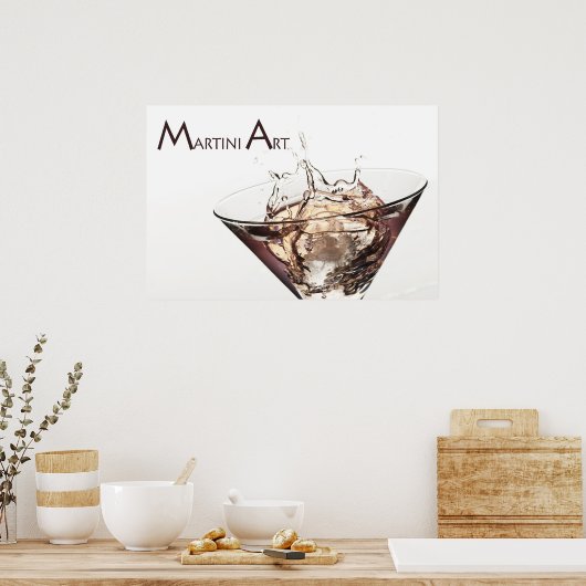 Poster Martini (Cuisine)