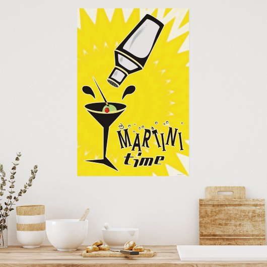 Poster Martini (Cuisine)