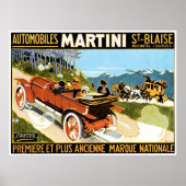 Poster Martini Automobiles (Devant)