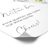 Poster Martini Bridal Martini bar (Coin)