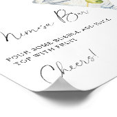 Poster Martini Bride douche Mimosa bar (Coin)