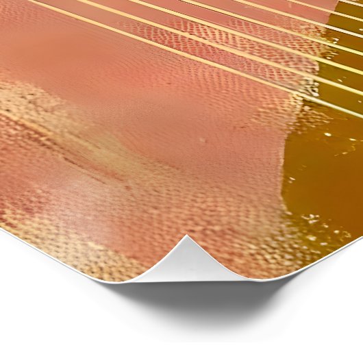 Poster Martini d'art moderne du milieu du siècle (Coin)