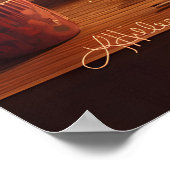 Poster Martini Fleur de Cerisier Atomique (Coin)