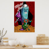 Poster Martini Jazz (Cuisine)