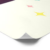 Poster Martini lapin atomique Futuriste du milieu du sièc (Coin)