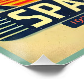 Poster Martini Space Travel 1957 New Worlds Logo (Coin)