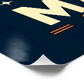 Poster Martini Space Travel Lift Off Logo (Coin)