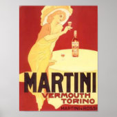 Poster Martini Vermouth Torino (Devant)