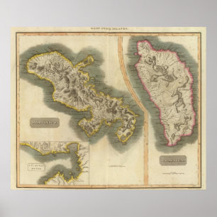 Poster Martinico, Dominique