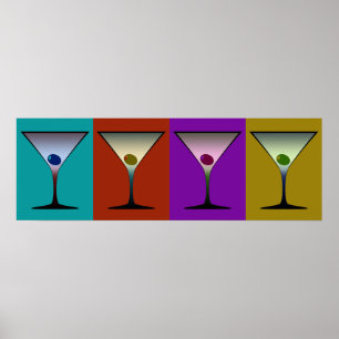 Poster Martinis 22