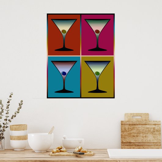 Poster Martinis 24 (Cuisine)