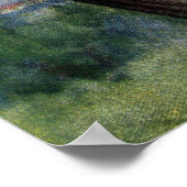 Poster Martins pourpres et leur maison d'oiseaux (Coin)