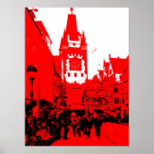 Poster Martinstor rouge (Devant)