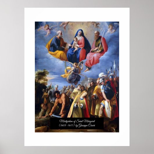 Poster Martyre de Saint-Margaret (Devant)