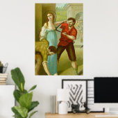 Poster Martyre de Ste Agathe (M 003) (Bureau à domicile)