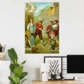 Poster Martyre de Ste Agathe (M 003) (Bureau à domicile)