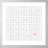 Poster Marvel géant Thème Wordsearch (Devant)