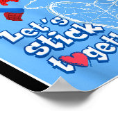 Poster Marvel Spider-man Lets Stick Together Valentine Ca (Coin)