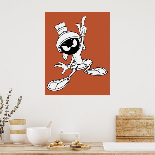 Poster MARVIN LE MARTIAN™ Big Speech (Cuisine)