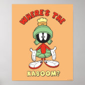 Poster MARVIN LE MARTIAN™ Où est le Kaboom ? (Devant)