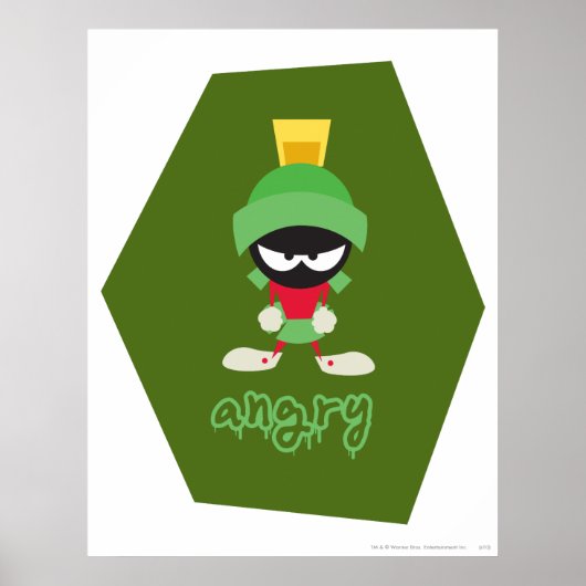 Poster MARVIN LE MARTIAN™ Super Mad (Devant)