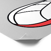 Poster MARVIN LE MARTIEN ™ Réfléchissant (Coin)