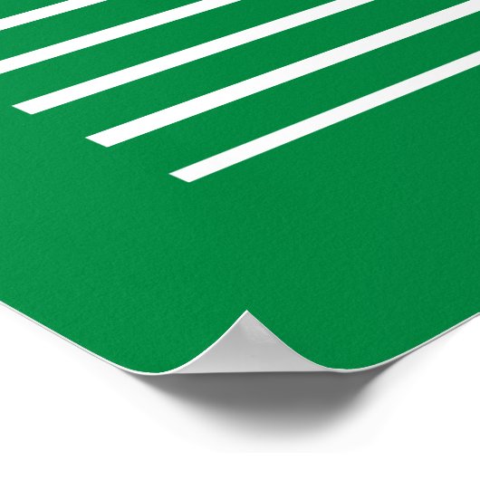 Poster MARVIN L'Icône rayée MARTIAN™ (Coin)