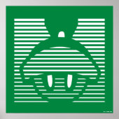 Poster MARVIN L'Icône rayée MARTIAN™ (Devant)