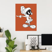 Poster MARVIN MARTIAN™ Pointing (Bureau à domicile)