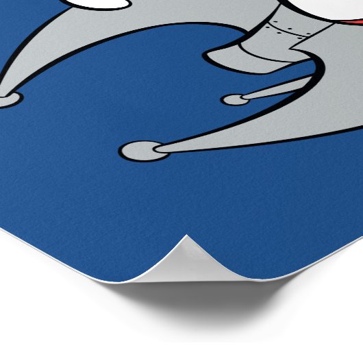 Poster MARVIN MARTIAN™ Riding Rocket (Coin)