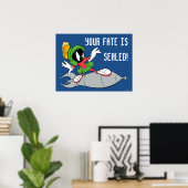 Poster MARVIN MARTIAN™ Riding Rocket (Bureau à domicile)